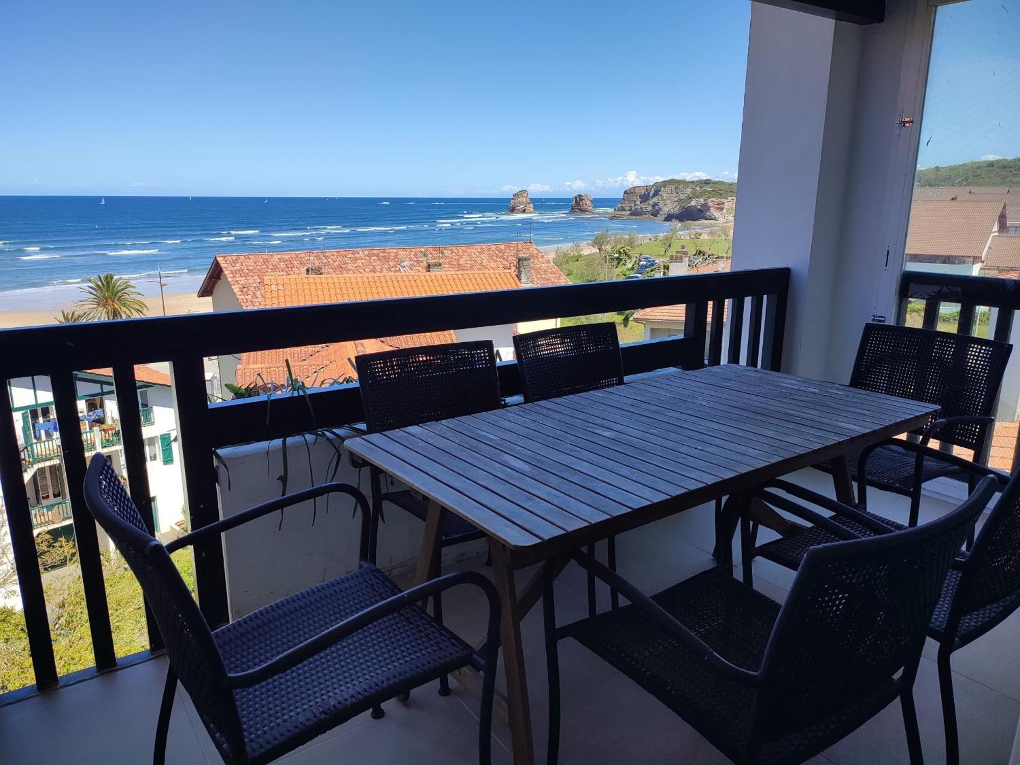 Appartement T4 Hendaye A Deux Pas De La Plage Avec Parking Prive - Fr-1-239-666 エクステリア 写真